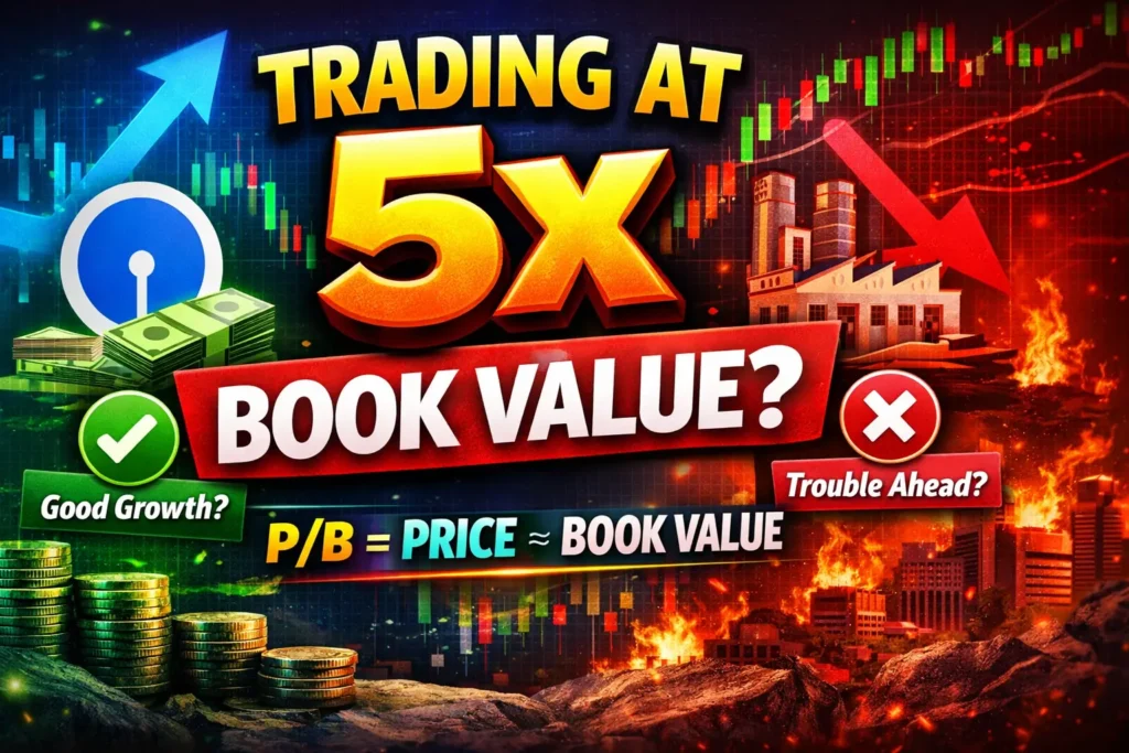 Price to book ratio explained with real stock examples and valuation comparison